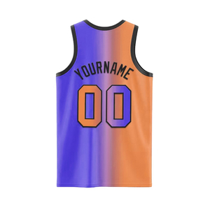 Maillot de basket-ball respirant et à séchage rapide, confortable et durable, de qualité professionnelle, avec design personnalisé, nom et numéro de l'équipe - Product Image 3