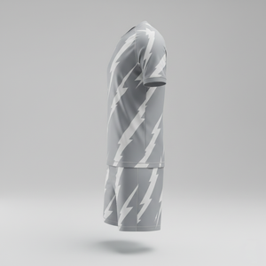 Maillot de football pour enfants et jeunes avec short, ensemble deux pièces Active Pro, uniforme d'entraînement de football, vêtements de sport à séchage rapide, OEM personnalisé - Product Image 3