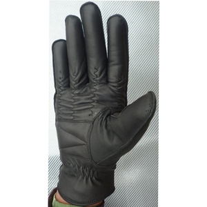 Gants en cuir à doigts entiers, respirants, avec fermeture auto-agrippante, imperméables, antidérapants, compatibles écran tactile, ajustables - Product Image 3