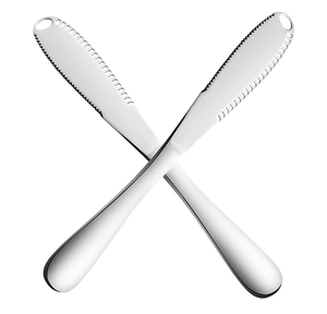 Couteau à beurre en acier inoxydable, spatule à fromage fonctionnelle, couteau à fromage en acier inoxydable, meilleur prix - Product Image 1