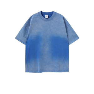 Crop top d'été personnalisé en coton 100% coupe slim sexy, col rond, tissu jersey effet délavé, 2026, prix abordable avec personnalisation - Product Image 5