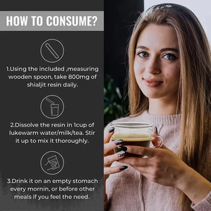 OEM Private <b>Label</b> 100% Original Himalayan Gold Grade Shilajit Resin 82% Fulvic Acid Trace Minerals Energy Immune Support Adult - Product Image 6