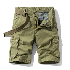 Shorts cargo pour hommes, style utilitaire multi-poches, conçus pour la randonnée, le camping et le confort quotidien en plein air. - Product Image 1