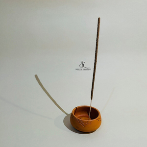 Natural Wooden Bakhoor Burner Set Handmade Arabic Oud Incense Holder Bowl With Carved Flower Pattern For Burn Incense Use - Product Image 5