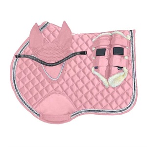 Custom <b>Felt</b> Horse Saddle <b>Pad</b> for Horses Wholesale Stylish Equestrian Products Equine Dressage Saddle <b>Pads</b> Set - Product Image 4