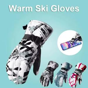 Guantes de Esquí de Invierno Personalizados, Térmicos, Impermeables, Aislantes, de Cuero, con Dedos Completos, para Esquí/Snowboard, con Calefacción, en Venta - Product Image 6