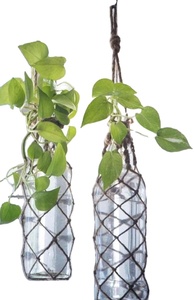 New Eco-Friendly Handmade Cotton Macrame Plant Hanger <b>Wall</b> <b>Hanging</b> <b>Baskets</b> Plants for Home Decor Plant Hanger with Wooden Ball - Product Image 5