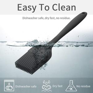 Premium Quality Kitchen Baking <b>Tools</b> Colorful <b>Silicone</b> Spatula Pastry Basting BBQ Sauce Cooking Oil Brush - Product Image 6