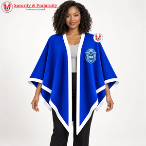 Cardigan personnalisé pour femmes Zeta Phi Beta, pull chaud imprimé, cardigan décontracté, design coloré, châle, vêtements de sororité - Product Image 4