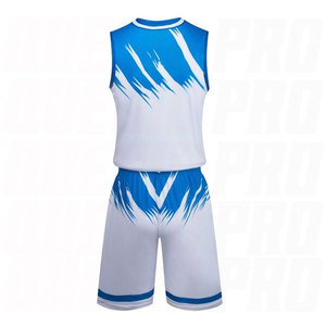 Vêtements de sport légers en tissu polyester doux, dernier design, uniforme de basket-ball, couleur professionnelle, entraînement d'équipe - Product Image 3