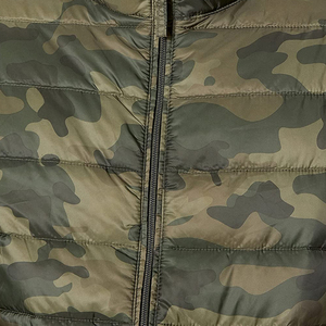 Unisex Thick <b>Waterproof</b> Windproof Reversible Puffer <b>Jacket</b> Hood Stand Collar <b>Camo</b> Print Streetwear Style Winter Coat - Product Image 6
