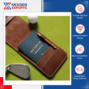 Offre Spéciale sur Porte-Parcours de Golf en Cuir PU et Housse pour Livre de Mesures de Distance – Options de Logo et de Couleur Personnalisables – Commandes en Gros Bienvenues - Product Image 6