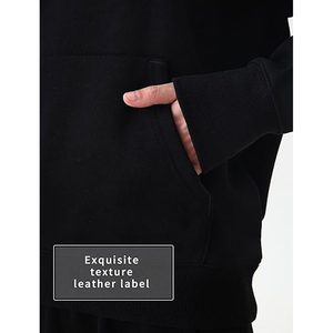 Women OEM <b>Plain</b> <b>Tracksuit</b> Soft Fleece Hoodie and Jogger Pants Set - Product Image 3