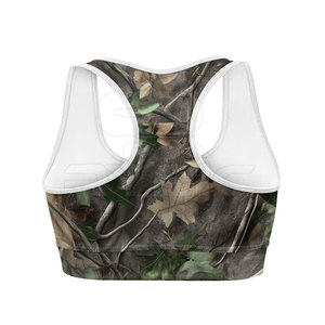 Soutien-gorge de sport pour femme en microfibre sublimée, fabriqué au Pakistan, idéal pour le fitness quotidien – Vente en ligne - Product Image 3