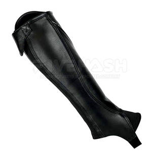 Mini Chaps de Cuero Duraderos para Caballos, Protector de Patas con Correa Ajustable para Entrenamiento al Aire Libre - Product Image 6