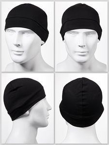 Gorro de algodón unisex personalizado con diseño de calavera, forro para casco, gorro para dormir, paquete de 6, venta al por mayor OEM - Product Image 4