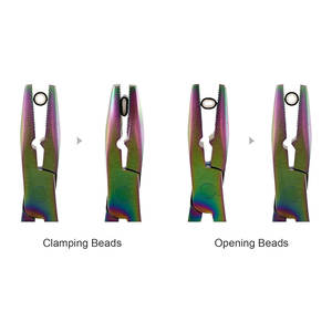 Kits d'outils d'extension de cheveux professionnels boucle aiguille tirant crochet perle dispositif Micro liens Extensions de cheveux Kit pinces perles ensemble - Product Image 3