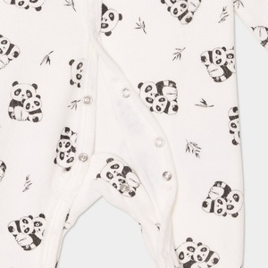 OEM Custom Cotton Baby Bodysuit Romper Set Newborn Infant Long Sleeve Knitted Baby Clothes Bulk Supplier Export Set - Product Image 5