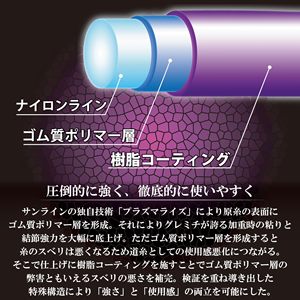 Boîte en papier violette, ligne de pêche en monofilament 150m, ligne flottante à double conicité, douce et lisse pour la pêche en mer et sur la plage - Product Image 4