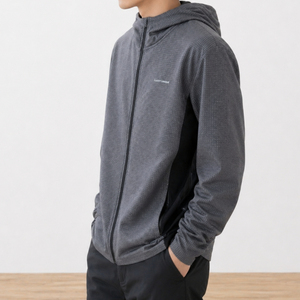 Chaqueta deportiva informal con forro polar, impermeable, elástica en 2 direcciones y cierre de cremallera. - Product Image 2