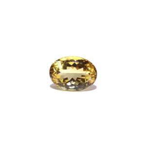 Natural Cat's Eye Citrine Loose Gemstone 14.45 Carat Excellent Cut 4mm Certified Wholesale - Product Image 1