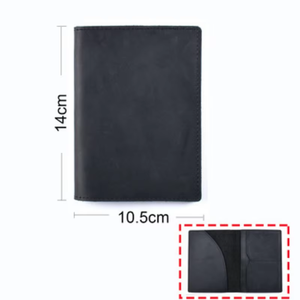Genuine Leather <b>Passport</b> Holder Custom Logo Full Grain Leather Travel <b>Wallet</b> Luxury <b>Passport</b> Cover Bulk Wholesale LPH-0317 - Product Image 6