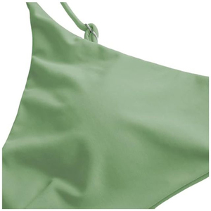 Ladies Bikini Set Longline Swim Top Two Piece Beach <b>Swimsuit</b> <b>High</b> <b>Waist</b> Bottom Stretch Quick Dry Pool Bathing Suit Summer Resort - Product Image 5