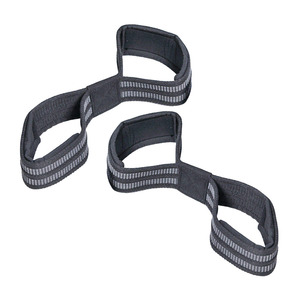 Sangles de musculation professionnelles en forme de 8 pour levées lourdes, support de poignet en coton durable pour équipement de fitness en salle de sport - Product Image 4