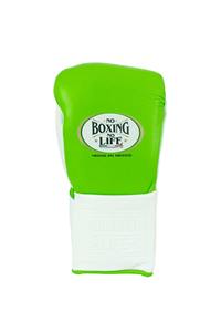 Guantes de Boxeo Personalizados Estilo Mexicano con Cordones Elásticos, Cuero Vacuno de Primera Calidad, No Boxing No Life - Product Image 4
