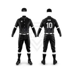Uniforme de Béisbol Deportivo, Tejido Transpirable, Ligero, Cómodo, de Buena Calidad, Ideal para Partidos - Product Image 5
