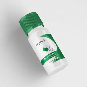 Etiqueta de medicamento personalizada Embalagem farmacêutica Etiquetas autoadesivas para comprimidos de medicamento para frascos de 60 ml