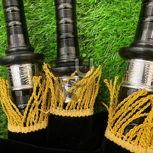 Nuevo y Mejorado: Gaita de Madera Negra de Primera Calidad con Logotipo Personalizado Impreso, Diseño Personalizado, Todos los Colores Disponibles, Personalizable - Product Image 5