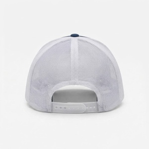 Gorra de Béisbol de Malla de 6 Paneles Unisex de Alta Calidad, 100% Algodón, Ajustable, para Adultos, Azul, para las 4 Estaciones, Gorra Trucker Personalizada con Bordado - Product Image 4