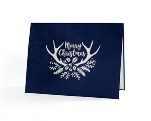 Carte-cadeau de Noël personnalisée faite à la main popup 3D par papier avec enveloppe - Product Image 4