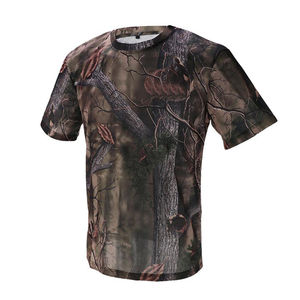 Camisetas de Caza de Manga Larga para Hombre, Cuello Alto, Satén, con Cierre, Diseño a Rayas, para Aventura, Camping y Senderismo, Venta al Por Mayor - Product Image 3