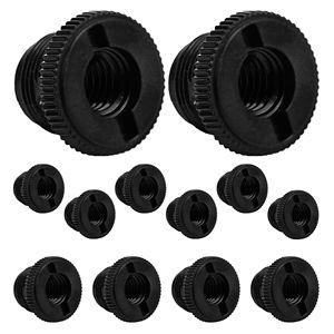 12 Uds. Adaptador de soporte de micrófono 5/8 macho 3/8 hembra rosca de tornillo soportes de micrófono Boom Arms Cámara trípode conector de conversión MS ADP P - Product Image 1