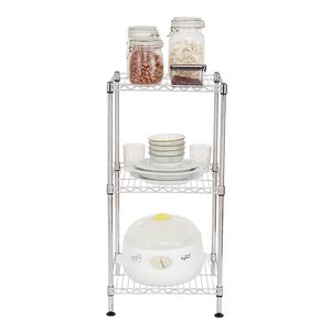Scaffalatura a 3 Ripiani Regolabile in Filo Metallico per Uso Intensivo in Casa e Ufficio - Product Image 5
