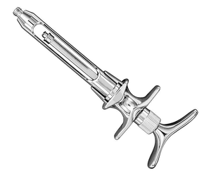 REGENSIS SURGICAL RS-<b>DS</b>-01 Manual Surgical Syringe Stainless Steel CE Certified Class I Instrument 1 Year Warranty General - Product Image 3
