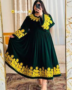 Afghan Kuchi <b>Dress</b> High Quality Wholesale Traditional Indian Banjara <b>Dress</b> Embroidery Lace Decoration Custom Wedding <b>Dress</b> Girls - Product Image 3