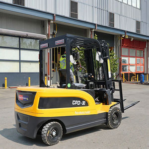 中国制造商的3吨AWD电动叉车小型便携式多功能新条件廉价销售 - Product Image 4