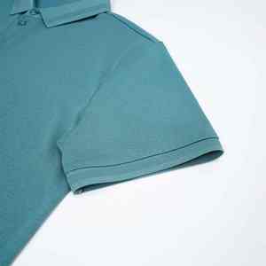 Chemise d'été sportive pour homme, à manches courtes, de haute qualité, en toile gothique, avec logo personnalisé sur le devant, respirante et infroissable, idéale pour le golf - Product Image 2