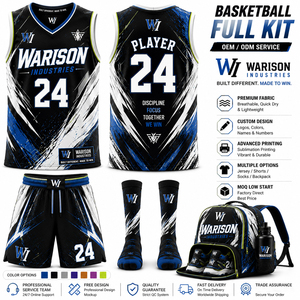 Ensemble d'uniformes de basketball unisexes en gros, kit de sublimation couleur unie, vêtements de sport grande taille, ensemble d'accessoires de basketball - Product Image 4