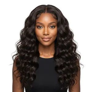 ผมแท้แบบ Remy Weft ลอนธรรมชาติ สีดำธรรมชาติ ผมแท้คุณภาพสูง 100%  สามารถปรับแต่งได้ - Product Image 4