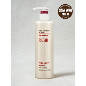 RGIII <b>Red</b> Ginseng 300ml Scalp <b>Shampoo</b> for <b>Hair</b> Regrowth - Product Image 1