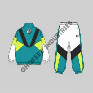 Conjunto Cortavientos Unisex Estilo Vintage con Bloques de Color, Ropa Deportiva Retro de los 90, Traje Ligero Cortavientos para Venta al por Mayor de Moda - Product Image 4