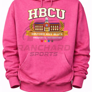 เสื้อฮู้ดดี้ HBCU สุดเท่ห์ ออกแบบเองได้ อบอุ่น สวมใส่สบาย ทนทาน เสื้อฮู้ดดี้ HBCU แบบมืออาชีพ ออกแบบเองได้ - Product Image 3
