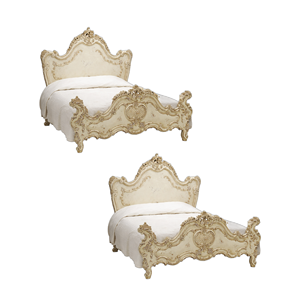 เตียงคิงไซส์ทันสมัยพร้อมที่เก็บของสุดสบาย ชุดเฟอร์นิเจอร์ห้องนอนหนังสำหรับโรงแรม เตียงคู่หุ้มเบาะหรูหรา ราคาโรงงาน - Product Image 2