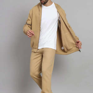 Sweat-shirts personnalisés OEM couleur fauve pour hommes, qualité supérieure à bas prix, taille et logo personnalisés, nouveaux sweats à capuche pour hommes. - Product Image 6