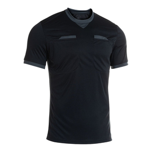 Men's Soccer <b>Referee</b> Jersey Quick Dry Polyester Short Sleeve V Neck Shirt with Chest Pockets for Football Officiating Multiple C - Product Image 4