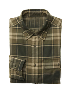 Customized 100% Cotton Flannel Solid <b>Shirt</b> Men <b>Quilted</b> Lined Brushed Buttons Formal Stand Breathable Spring Long Sleeve <b>Shirts</b> - Product Image 1
